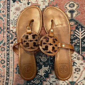 Lightly worn Tory Burch Miller sandals!